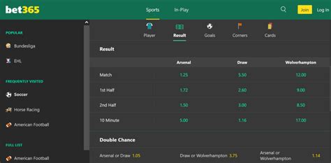 bet365 double chance 12
